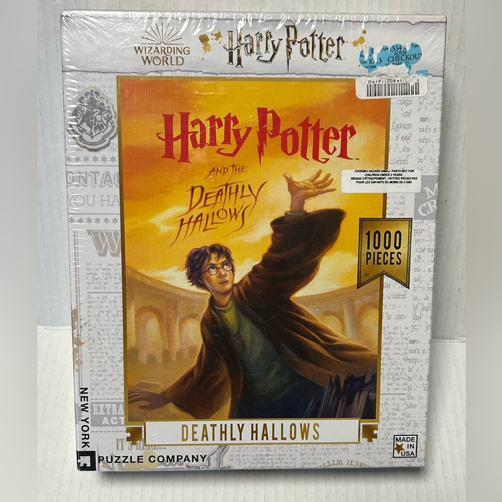 Harry Potter And The Deathly Hallows Puzzle 1000 Pieces: Wizarding World - New